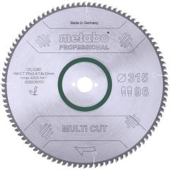 Kreissägeblatt multi cut professional HW/CT 315x30x2,4/1,8 D315xB2,4x30mm 96Z.
