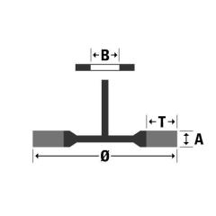 Rundbürste D.75mm Drahtstärke 0,3mm VA 10mm 4500min-¹ OSBORN