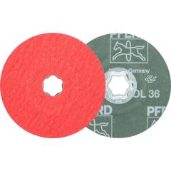 Fiberscheibe COMBICLICK CO-COOL D.115mm K.36 INOX/Alu.Keramikkorn PFERD | 25 Stück