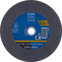 Trennscheibe PSF CHOP STEELOX D400x3,8mm ger.Stahl/INOX Bohr.25,4mm PFERD | 10 Stück