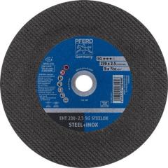 Trennscheibe SG STEELOX D230x2,5mm ger.INOX Bohr.22,23mm PFERD | 25 Stück