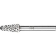 Frässtift KEL D.10mm Kopf-L.20mm Schaft-D.6mm HM Verz.STEEL PFERD