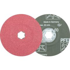 Fiberscheibe COMBICLICK CO D.125mm K.60 Stahl,Guss,Alu.Keramikkorn PFERD | 25 Stück