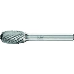 Frässtift TRE D.12mm Kopf-L.20mm Schaft-D.6mm HM Verz.3 PLUS PFERD