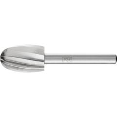 Frässtift O1625 D.16mm Kopf-L.25mm Schaft-D.6mm HSS Verz.ALU PFERD