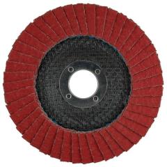 Fächerscheibe PREMIUM CERAMIC D.125mm K.60 gekr.Rostfreier STA CA TYROLIT | 10 Stück