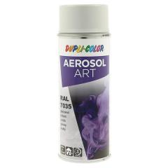 Buntlackspray AEROSOL Art lichtgrau glänzend RAL 7035 400ml Spraydose | 6 Stück