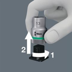 Schraubendrehereinsatzset Belt B 3 Torx 9-tlg.Antr.10mm (3/8) Zoll WERA