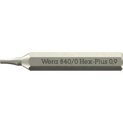 Bit 840/0 Micro 0,9mm L.30mm WERA | 10 Stück