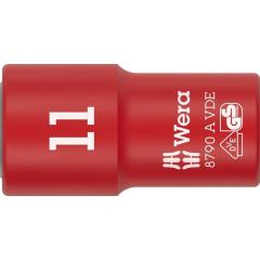 Steckschlüsseleinsatz 8790 A VDE 1/4 Zoll SW 11mm L.41mm WERA