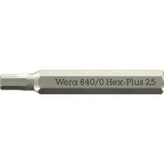 Bit 840/0 Micro 2,5mm L.30mm WERA | 10 Stück