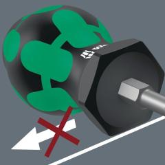 Vergaserschraubendreher 355 PZ Stubby Gr.PZ 2 Klingen-L.25mm Kraftform