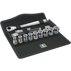 Steckschlüsselsatz 8100 SB HF 1 13-tlg.Innenvierkantant,3/8 Zoll Textilbox WERA