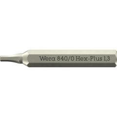 Bit 840/0 Micro 1,3mm L.30mm WERA | 10 Stück