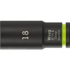 Steckschlüsseleinsatz 8790 B Impaktor Deep 3/8 Zoll 18mm L.63mm WERA