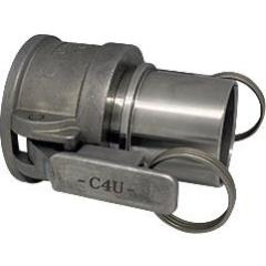 Hebelarmkupplung Safe-Lock Kamlok Typ C VA (1.4408) 59,61mm 2 Zoll Schl.-Gr.50mm TEGUMA