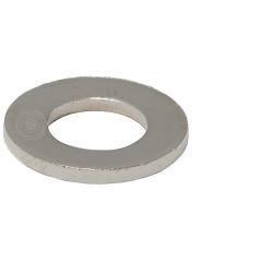 Scheiben ohne Fase DIN 125 (ISO 7089) | Stahl galvanisch vernickelt - A 8.4 mm | - 1000 Stück