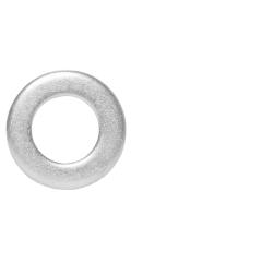 Scheiben ohne Fase DIN 125 (ISO 7089) | Aluminium - A 8.4 mm | - 100 Stück