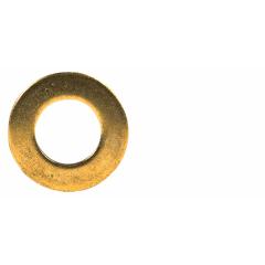 Scheiben ohne Fase DIN 125 (ISO 7089) | Messing unveredelt | A 3.2 mm | 1000 Stück