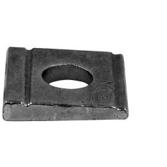 Vierkant-Scheiben (14% Neigung) DIN 435 | Stahl unveredelt | ÜH 11 mm | 100 Stück