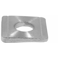 Vierkant-Scheiben (14% Neigung) DIN 435 | Austenite (A2) | ÜH 11 mm | 50 Stück