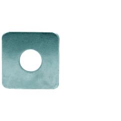 Vierkant-Scheiben DIN 436 | Stahl feuerverzinkt | 17.5 mm | 50 Stück