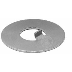 Scheiben mit Innennase DIN 462 | Stahl unveredelt | 10 mm | 100 Stück