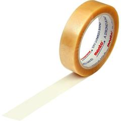 Klebeband monta 220 Breite 25mm Länge 66m S.54µ PVC transparent leise TRANSPAK | 12 Stück