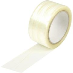 Klebeband fadenverstärkt Breite 50mm L.66m S.46µ PP transparent Hotmeltkleber | 36 Stück