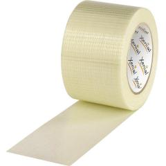 Filamentklebeband m.Längs-/Querfaden Breite 75mm L.50m S.125µ transparent XENIAL | 12 Stück