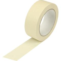 Kreppband Breite 38mm Länge 50m Stärke 125µ chamois flachkrepp TRANSPAK | 24 Stück