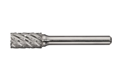 Frässtift ZYA-S Special Steel Ø 8 mm Kopf-L.20 mm Schaft-Ø 6 mm HM Verz.Kreuz TW