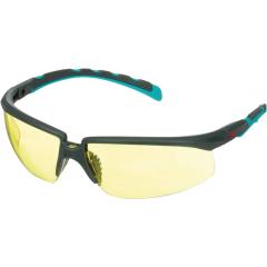 Schutzbrille S2003SGAF-BGR-EU EN 166 EN170 Bügel grau/türkis,Scheibe gelb - 20 Stück