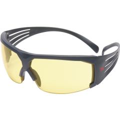 Schutzbrille SecureFit™-SF600 EN 166 Bügel grau,Scheibe gelb PC 3M