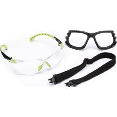 Schutzbrille Solus™ 1000-Set EN 166,EN 170,EN 172 Bügel grün,Scheibe klar PC 3M
