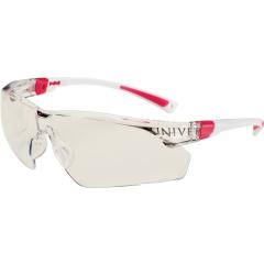 Schutzbrille 506 UP EN 166,EN 170 Bügel weiß rosa,Scheibe klar PC UNIVET