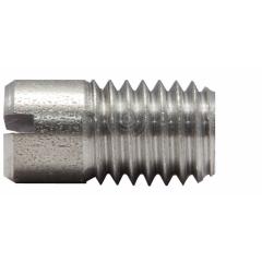 Schaftschrauben mit Kegelkuppe DIN 427 | (ISO 2332) | Austenite (A1 / 1.4305) | M 6 x 16 mm | 100 Stück