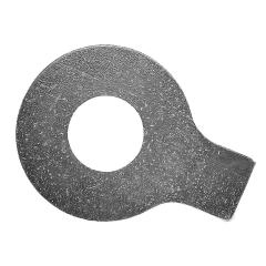 Scheiben mit Lappen DIN 93 | Stahl galvanisch verzinkt | 6.4 mm | 100 Stück