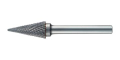 Frässtift SKM Ø 6 mm Kopf-L.13 mm Schaft-Ø 3 mm HM Verz.Normal,fein TECWERK