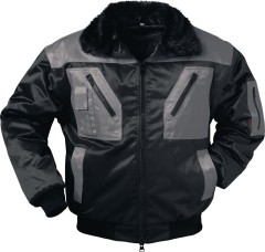 Pilotjacke ASKIM 4-in-1 Gr.L schwarz/grau NORWAY