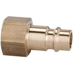 Stecknippel MS blk Stecker DN 7,2 IG G 1/4 Zoll TECWERK | 10 Stück
