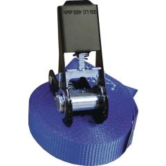 Zurrgurt DIN EN 12195-2 L.6m B.25mm m.Ratsche LC U 800 daN TECWERK