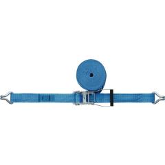 Zurrgurt DIN EN 12195-2 L.10m B.50mm m.Ratsche+Spitzh.LC U 5000 daN TECWERK