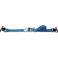 Zurrgurt DIN EN 12195-2 L.4m B.50mm m.Ratsche+Bordwandkralle LC U TECWERK
