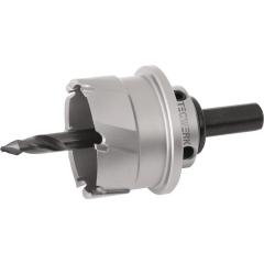 Lochsäge D.20mm Schnitt-T.20mm HM-bestückt m.Bohrer u.Feder TECWERK