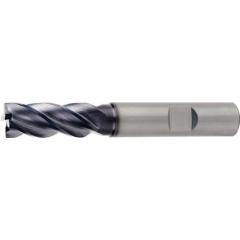 Schaftfräser DIN 6527L Typ UNI HPC D.3mm VHM TiAlN HB Z.4 lang TECWERK