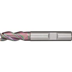 Schaftfräser DIN 6527L Typ W D.4mm VHM spezial 45Grad HB Z.2 lang TECWERK