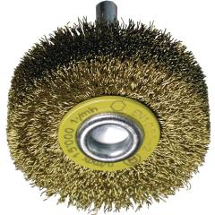 Rundbürste D.50mm Drahtstärke 0,2mm MS 17mm 15000min-¹ TECWERK