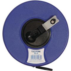 Kapselbandmaß L.30m Band-B.13mm 2 mm/cm EG II ABS Nylon-Fiber TECWERK