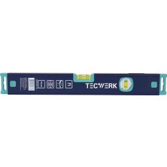 Wasserwaage 60cm Alu.silber m.Magnet ± 0,5 mm/m TECWERK